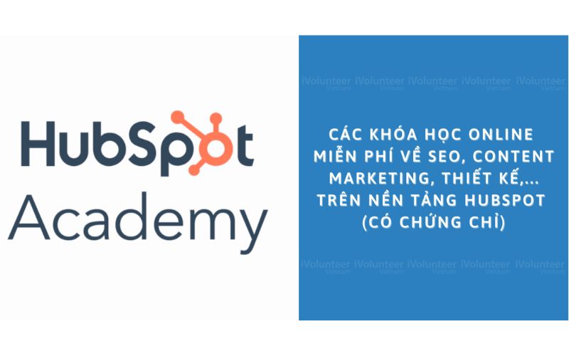 Các khóa học marketing miễn phí của HubSpot  