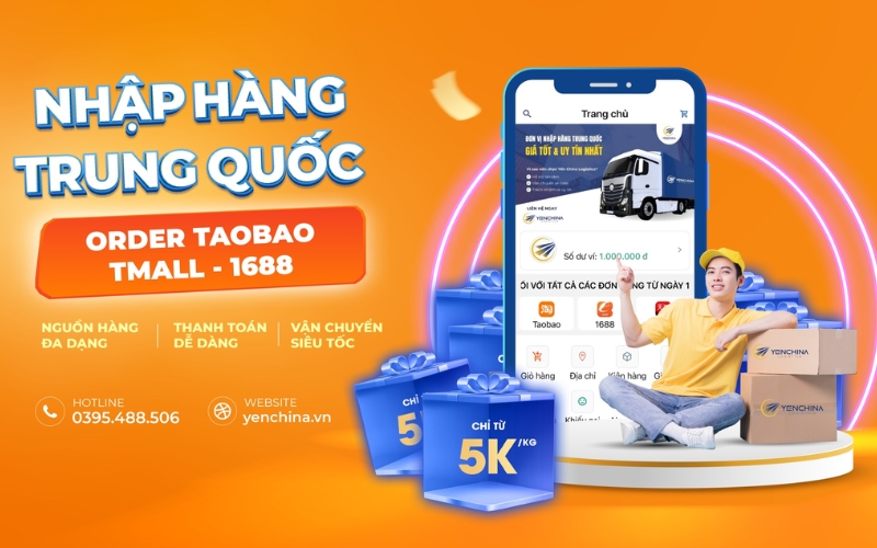 Công ty nhập hàng Trung Quốc Yến China Logistics