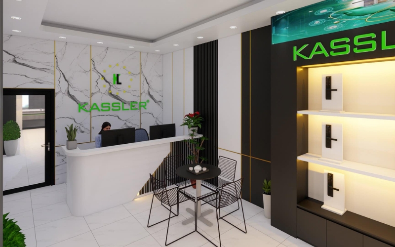 Showroom khóa cửa điện tử Kassler Việt Nam