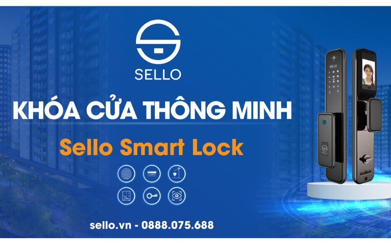 Cửa hàng bán khóa cửa điện tử Sello