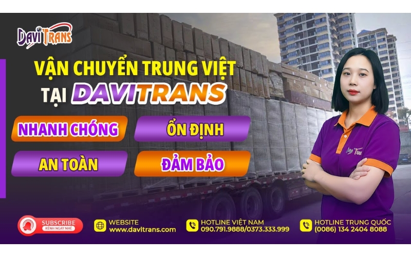 công ty vận chuyển trung việt DaviTrans