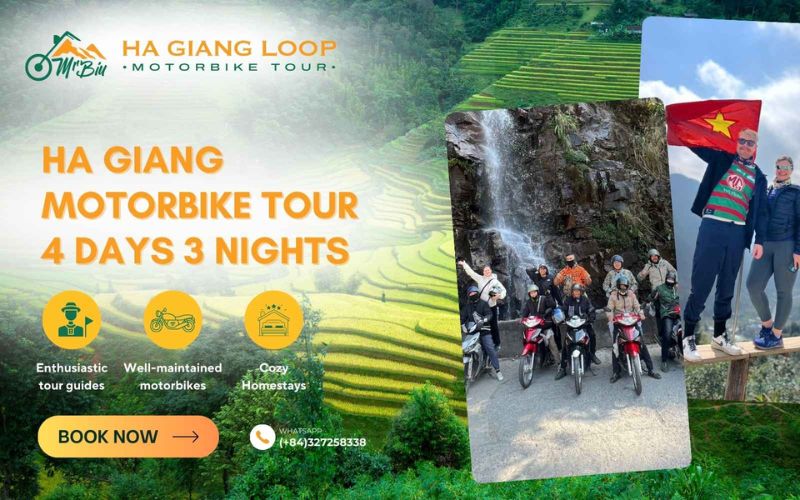 Tour phượt xe máy khám phá Hà Giang tại MrbiuHaGiang