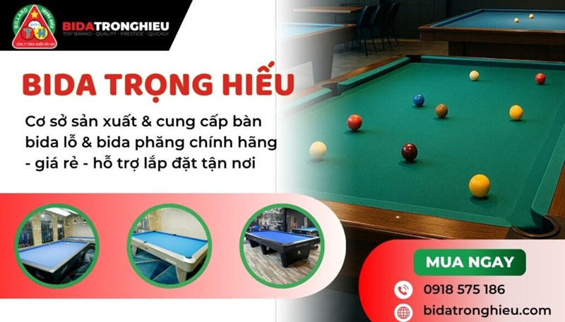 bàn bida trọng hiếu