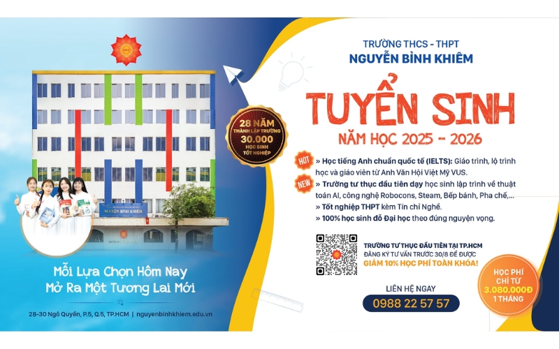 Trường THPT Nguyễn Bỉnh Khiêm