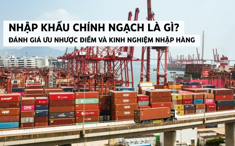 nhập khẩu chính ngạch