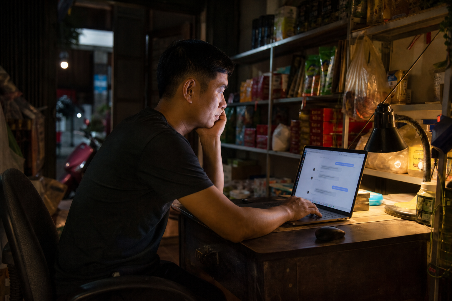 AI trả lời phụ huynh trên Zalo 1